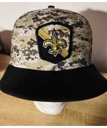 New Era New Orleans Saints 2023 NFL Salute To Service 9Fifty Snapback Ha... - $22.30