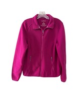 L.L. Bean Women’s Small Fuchsia Pink Full-Zip Fleece Jacket – Polartec R... - $48.37 CAD