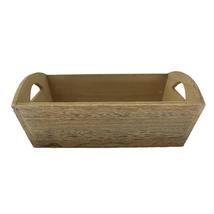 Oak Effect Small Wooden Storage Tray - £18.36 GBP