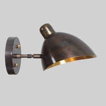 Italian Style Brass Wall Sconce Light Fixture Raw Brass Wall Lamp - £170.14 GBP