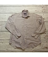 BUGATCHI Classic Fit Purple MEN’S Button Down SHIRT SIZE L - $24.09