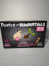 Poetry for Neanderthals NSFW Edition Game 2022- By Exploding Kittens New... - £8.89 GBP
