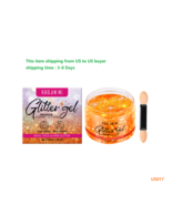 50g orange glitter sequins gel Halloween party festival carnival highlig... - $16.30+