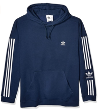 Adidas Tech Hoody ED6125 Men Blue Navy Sport Hoodie Sweatshirts Pullover Size XS - £23.78 GBP