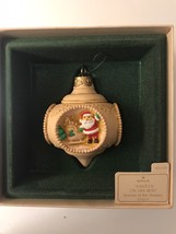 Hallmark Santas On His Way Christmas Ornament 1983 Original Box Scenes o... - £9.29 GBP