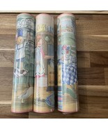 3 Rolls Vtg Laura Ashley Home Wallpaper Border Polly Put the Kettle On N... - $428.98 MXN