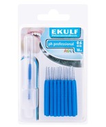 Ekulf PH Professional 0.6 mm Inter-dental Spacer Brush 18 pcs. Made in S... - £9.17 GBP