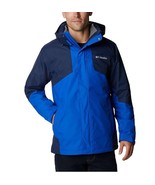 Columbia Men&#39;s Bugaboo II Fleece Interchange 3 In 1 Jacket In Blue, Sz L... - $143.54