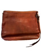 DD FIRENZE Made In Italy Crossbody Handbag Terracotta Smooth Leather - $1,129.00 MXN