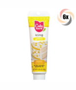 6x Tubes Cake Mate Decorating Icing | Yellow | 4.25oz | Tastes Delicious - €29,99 EUR