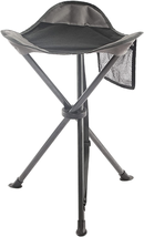 PORTAL Tall Slacker Chair Folding Tripod Stool for Outdoor Camping Walking Hu... - £25.88 GBP
