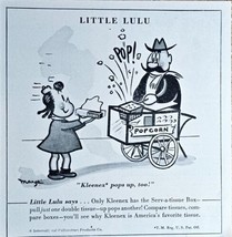 1948 KLEENEX-Little LULU Popcorn Vending Cart-Americas Favorite Vintage ... - $8.30