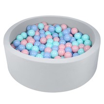 Foam Ball Pit (200 Balls Included - 2.75 In) Sponge Round Ball Pool For ... - £80.22 GBP