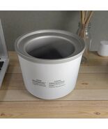 Cuisinart Ice Cream Maker ICE-20 ICE-21 Replacement Freezer Bowl White - $28.51