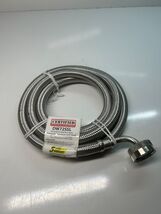 6ft Braided Stainless Steel Dishwasher Hose Connector - 3/4" Elbow - DW7... - $8.88