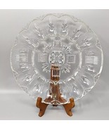 Iridescent Clear Federal Glass Georgetown Deviled Egg Dish Relish Plate ... - $27.47 CAD