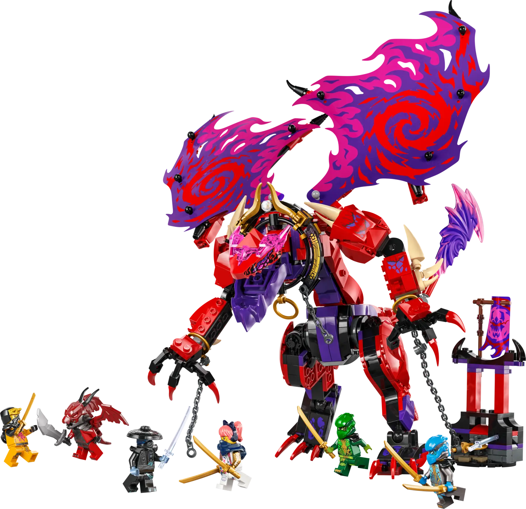 LEGO ninjago 71832 Thunderfang Dragon of Chaos - $155.00