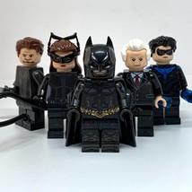 5pcs Batman The Dark Knight Minifigures Set with Weapons and Accessories - £12.59 GBP