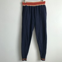 Faherty Swell Jogger Pant XS Blue Cotton Cashmere Knit Tapered Casual Sw... - $36.35