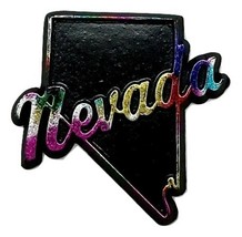 Nevada Black Script State Fridge Magnet - $5.99