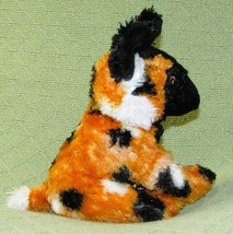 Eco Pals Wild Dog Plush Wildlife Artists 9" Stuffed Animal Hyena Multi Color Toy - $8.09