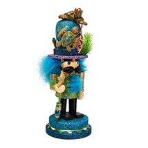 Kurt Adler Hollywood Sea Turtle Hat Christmas Nutcracker 11 Inch Multicolor - $69.29
