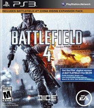 Battlefield 4 Sony Playstation 3 Video Game w/China Rising Expansion Pack PS3 EA - £6.07 GBP