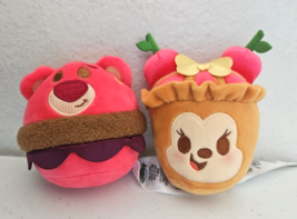Disney Munchlings Mystery Baked Treats D23 Minnie Mouse Cherry Tart Lots... - $29.68
