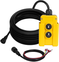 4 Wire Dump Trailer Remote Control Switch 12V DC Fits Hydraulic Pump Pow... - £31.65 GBP