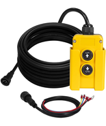 4 Wire Dump Trailer Remote Control Switch 12V DC Fits Hydraulic Pump Pow... - £30.93 GBP