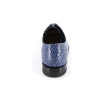 Stacy Adams Madison Anaconda Leather Men's Shoes Blue 00055-400 image 5