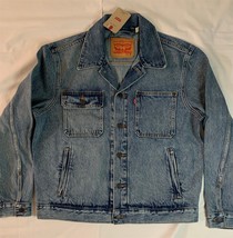 Levi&#39;s Denim Trucker Jacket~Never Worn~M L - $38.23