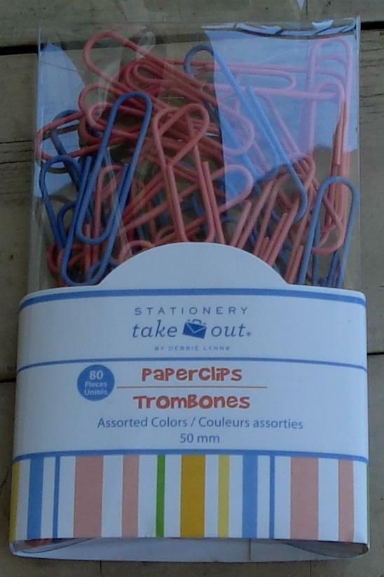 NEW IN PACKAGE Stationery Take Out 80 Pack Assorted Color Coated LargePa... - $4.94
