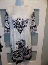 Eci New York Flare Sleeve Bohemian Empire Hobo Boho Dress Size 4 Women&#39;s - $36.85 CAD