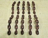 10 Large Cast Iron Antique style CHAIN Barn Handle, Gate Pull, Shed Door... - $36.99