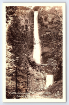 RPPC Real Photo Multnomah Falls Columbia River Highway Oregon OR - £3.54 GBP