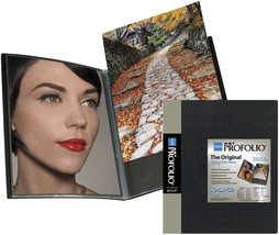 Itoya Original Art ProFolio 8.5x11 Black Art Portfolio Binder with Plastic  - $27.19