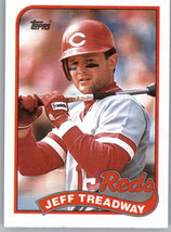 1989 Topps 685 Jeff Treadway  Cincinnati Reds - £0.77 GBP