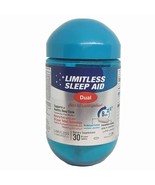 LIMITLESS SLEEP AID DUAL ( ASHWAGANDHA EXT. 85MG + MELATONIN 4MG + L-THE... - £27.94 GBP
