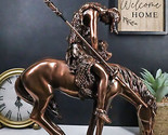 Large End of The Trail Native Indian Hero Warrior On Horse Statue Decor ... - $134.99