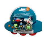 Novelty Erasers Spaces 5 Pc - $19.97 CAD