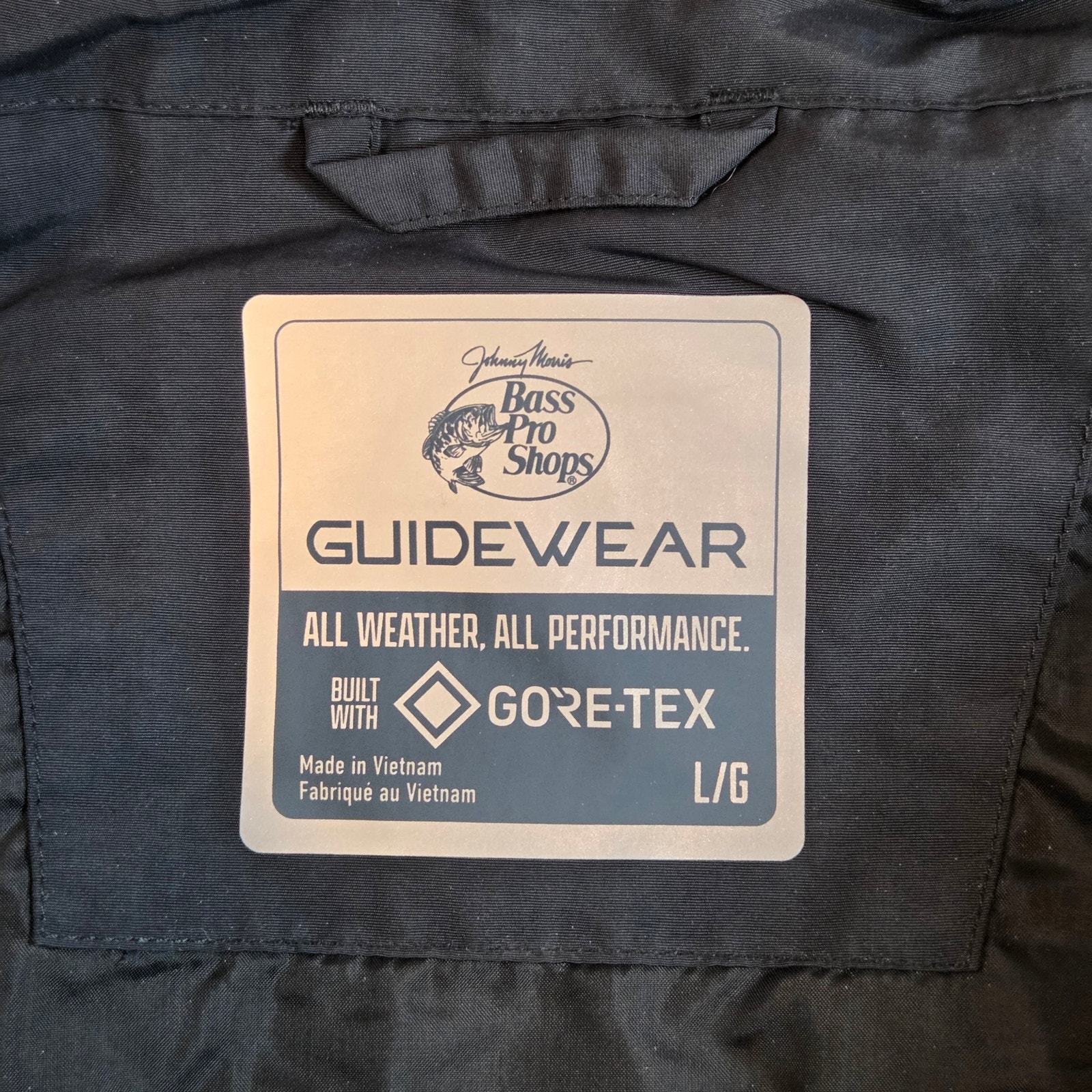 Bass Pro Shops Johnny Morris GORE-TEX Elite Bibs Men’s L Waterproof Fishing Bibs Item image 3