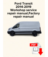 Ford Transit 2014,2015,2016,2017,2018,2019 Workshop service repair manua... - €15,55 EUR