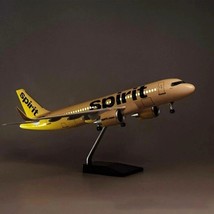 47CM 1/80 Airplane A320NEO Spirit Airlines Model With Wheel Landing Gear - £73.01 GBP+