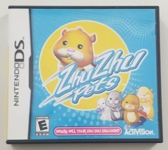 Zhu Zhu Pets Nintendo DS 2010 Activision EUC Complete with Manual - £7.60 GBP