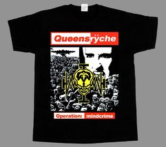 Queensryche Operation MINDCRIME&#39;88 Black Cotton T-shirt - £8.01 GBP+
