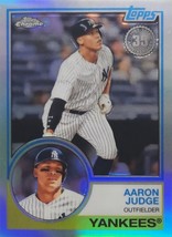 Aaron Judge* 2018 Topps Chrome Refractor* #83T1 - NY Yankees 35th Ann. ALL RISE! - £13.52 GBP