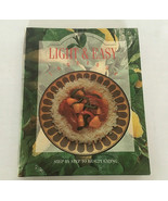 Light and easy step by step to healthy eating  1992 hardcover  cookbook - $362.91 MXN
