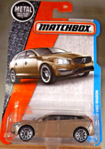 2016 Matchbox Adventure City 14/125 VOLVO V60 WAGON Brown w/Chrome Split 10 Sp - $13.00