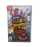 Super Mario 3D World Bowsers Fury Replacement Empty Case Nintendo Switch... - $14.99